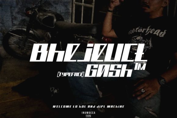 Bhejeuct Gash: A Bold Typeface for Modern, High-Energy Designs