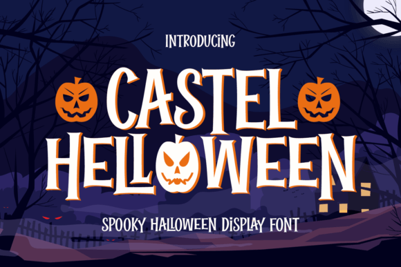 Castel Helloween: The Spooky Font That Brings Halloween Designs to Life
