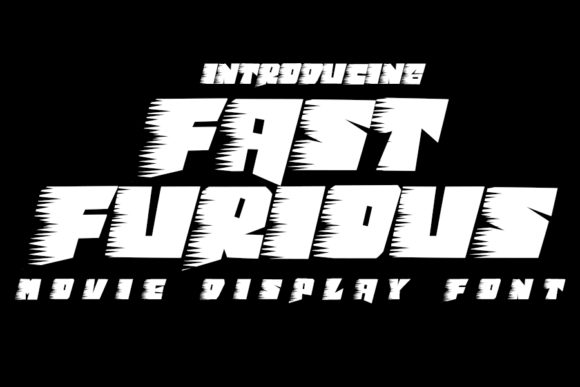 Fast Furious: A Typeface That Commands Attention
