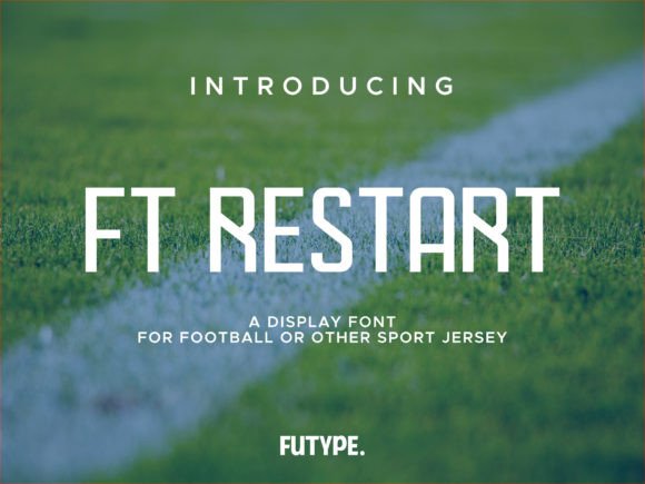 Ft Restart: The Bold Typeface Built for Speed and Recognition