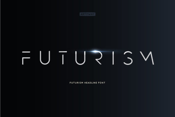 Futurism: A Sleek Display Font for Modern Projects