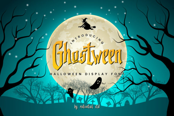 Ghostween: The Spooky Display Font That Brings Your Scary Party Ideas to Life