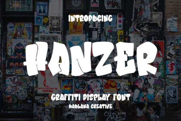 Hanzer: Capturing the Raw Spirit of Street Art in Typography