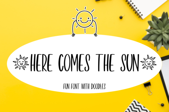 Here Comes the Sun: A Font That Feels Like a Fresh Start