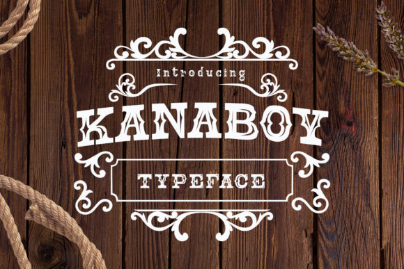 Kanaboy: A Bold Vintage Typeface for Standout Designs