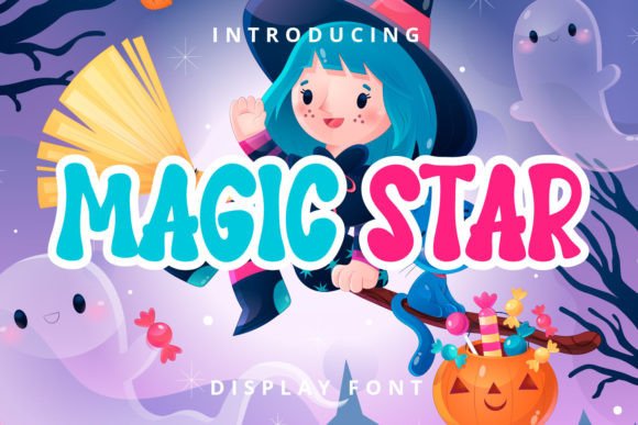 Magic Star: A Groovy Font for Joyful Branding
