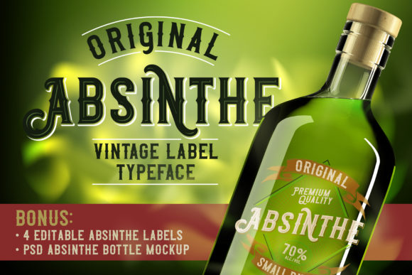 Original Absinthe: Bold Vintage Style for Modern Brands