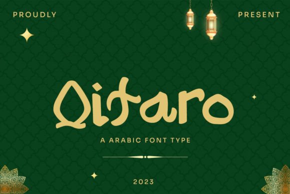 Qitaro: The Arabic-Style Display Font for Elegant Branding