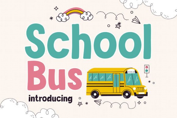 School Bus Font: A Bold Typeface for Creative Projects