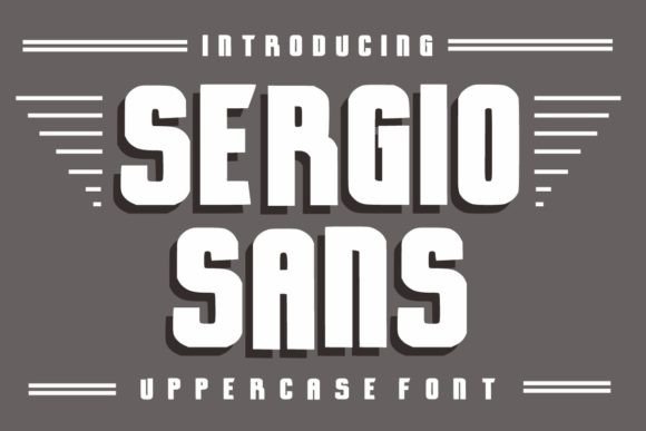 Sergio Sans: The Bold Display Font for Confident Visuals