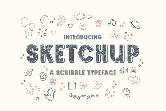 Sketchup: The Bold Display Typeface for Modern Projects