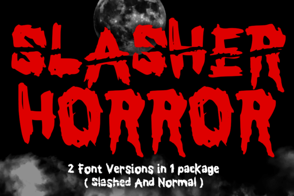 Slasher Horror Font: Unleashing Dread in Your Designs