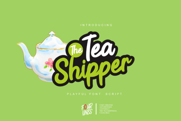 The Tea Shipper Font: A Quirky Classic for Creative Brands