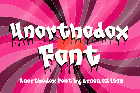 Unorthodox: The Playful Typeface That Brings Joy to Your Designs